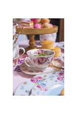 C&E Giftware & Lifestyle - Clayre & Eef Vintage Serviesset Engelse Stijl Porselein