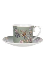 C&E Giftware & Lifestyle - Clayre & Eef Serviesset met Vogeltje en Bloemen