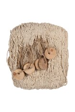 Trukado Miscellaneous - Decoratief Visnet 200cm x 400cm gemaakt van touw
