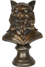 Trukado Giftware Beelden Collectables - Kat aristocraat beeld 24cm (buste)