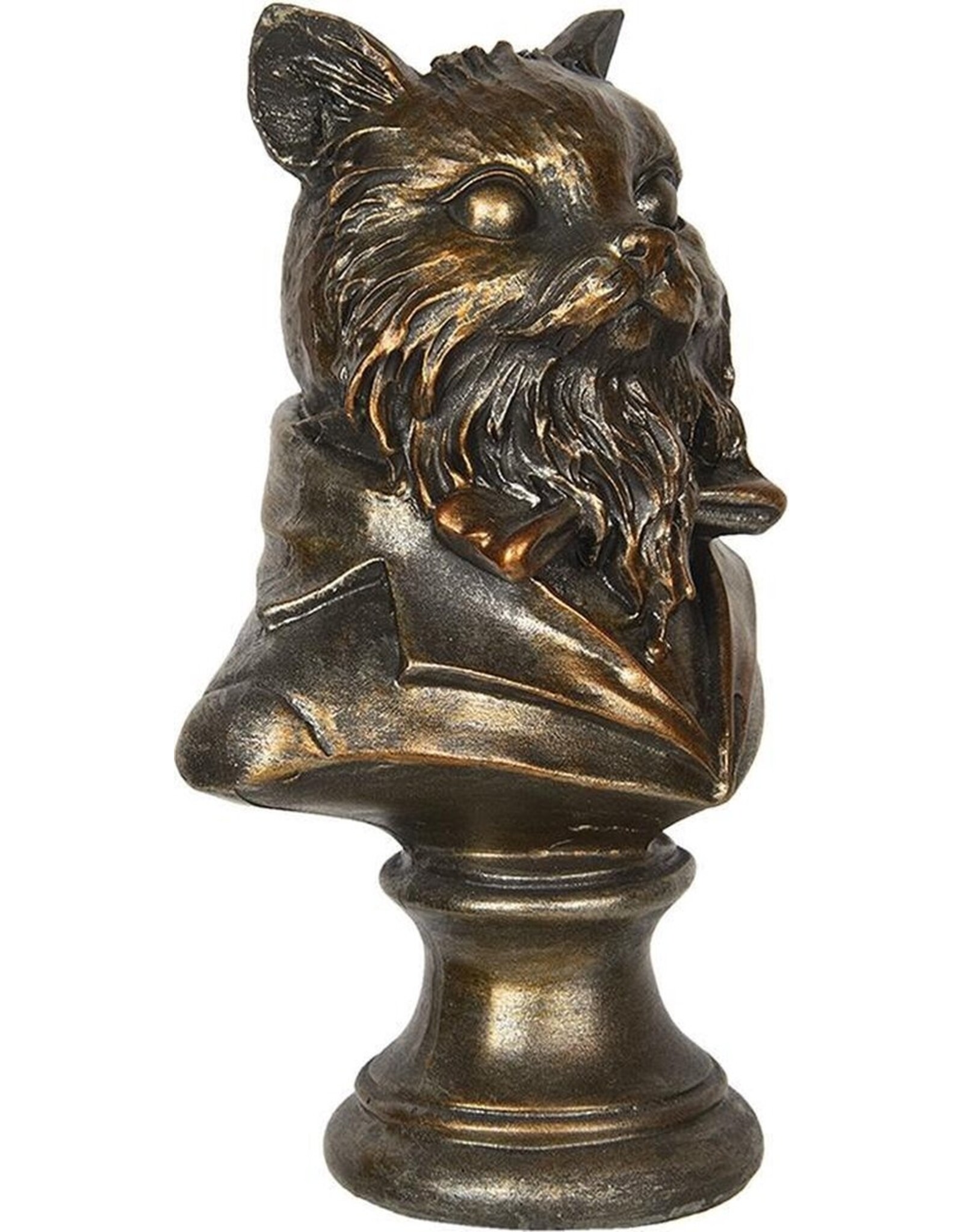 Trukado Giftware Figurines Collectables - Cat aristocrat statue 24cm (bust)