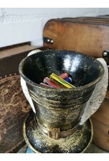 C&E Giftware Beelden Collectables - Decoratief Beeld Konijn met Hoge Hoed Buste 29cm