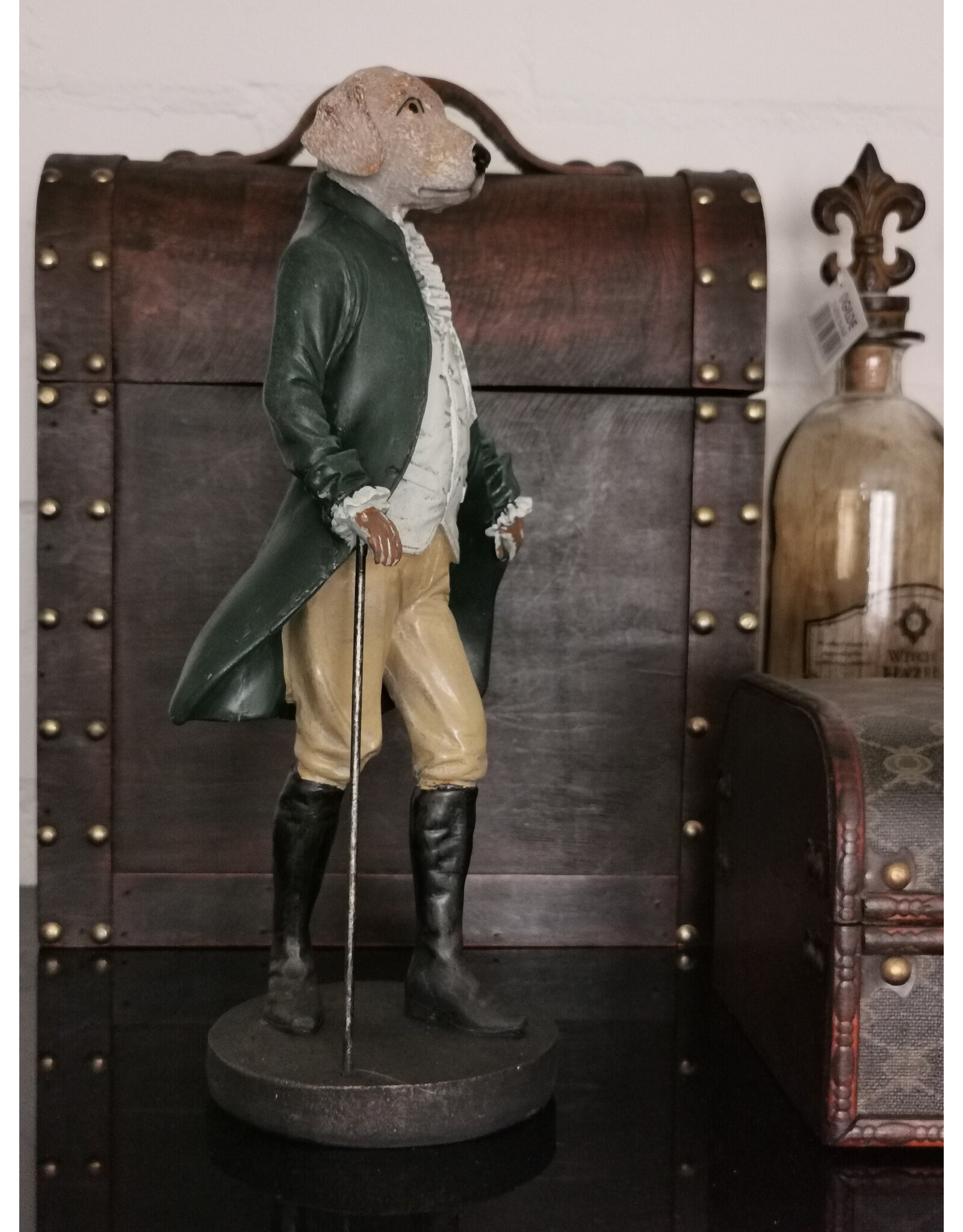 DS Giftware Figurines Collectables - Labrador Dressed as Gentleman figurine 32cm