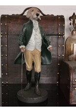 DS Giftware Beelden Collectables - Labrador Gekleed als Gentleman beeldje 32cm