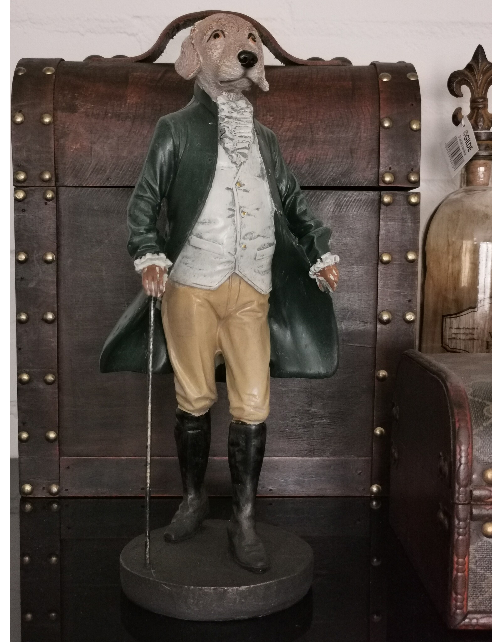 DS Giftware Figurines Collectables - Labrador Dressed as Gentleman figurine 32cm