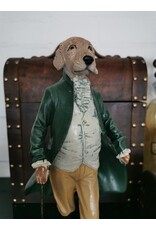DS Giftware Beelden Collectables - Labrador Gekleed als Gentleman beeldje 32cm