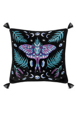 Restyle Miscellaneous - Enchanted Forest Fluwelen Kussensloop met borduurwerk