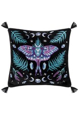 Restyle Miscellaneous - Enchanted Forest Fluwelen Kussensloop met borduurwerk