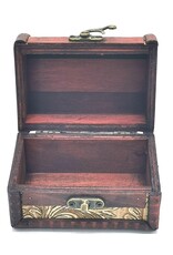 AWG Miscellaneous - Wooden Colonial Boxes  with Embossed Flowers set of 2
