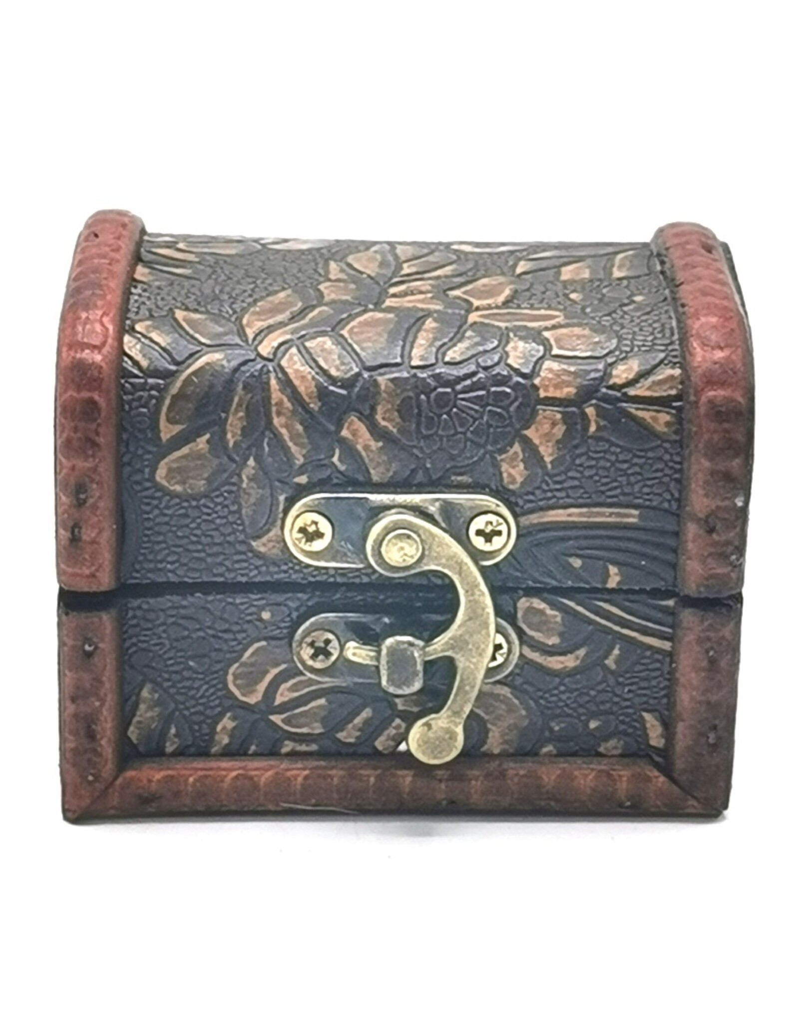 AWG Miscellaneous - Wooden Colonial Boxes  with Embossed Flowers set of 2