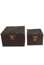 AWG Miscellaneous - Vintage Chests Set of 2 - 10 x 6 x10cm
