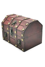 AWG Miscellaneous - Koloniale Schatkist met Leeuwenkop -  21x15,5x16cm
