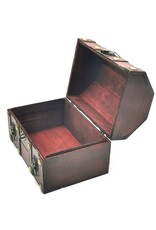 AWG Miscellaneous - Colonial  Treasure Chest with Lion's Head - 21x15.5x16cm