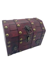 AWG Miscellaneous - Koloniale Schatkist met Leeuwenkop -  21x15,5x16cm
