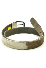Trukado Leather belts and buckles - Cowhide belt Cream - brown