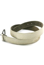 Trukado Leather belts and buckles - Cowhide belt Cream - brown