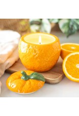 Something Different Miscellaneous - Orange Shaped Candle Jar