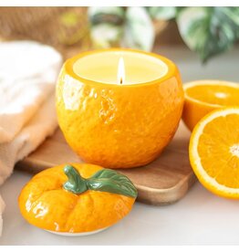Something Different Orange Shaped Candle Jar