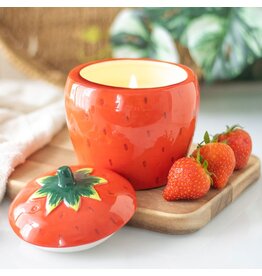 Something Different Strawberry Shaped Candle Jar