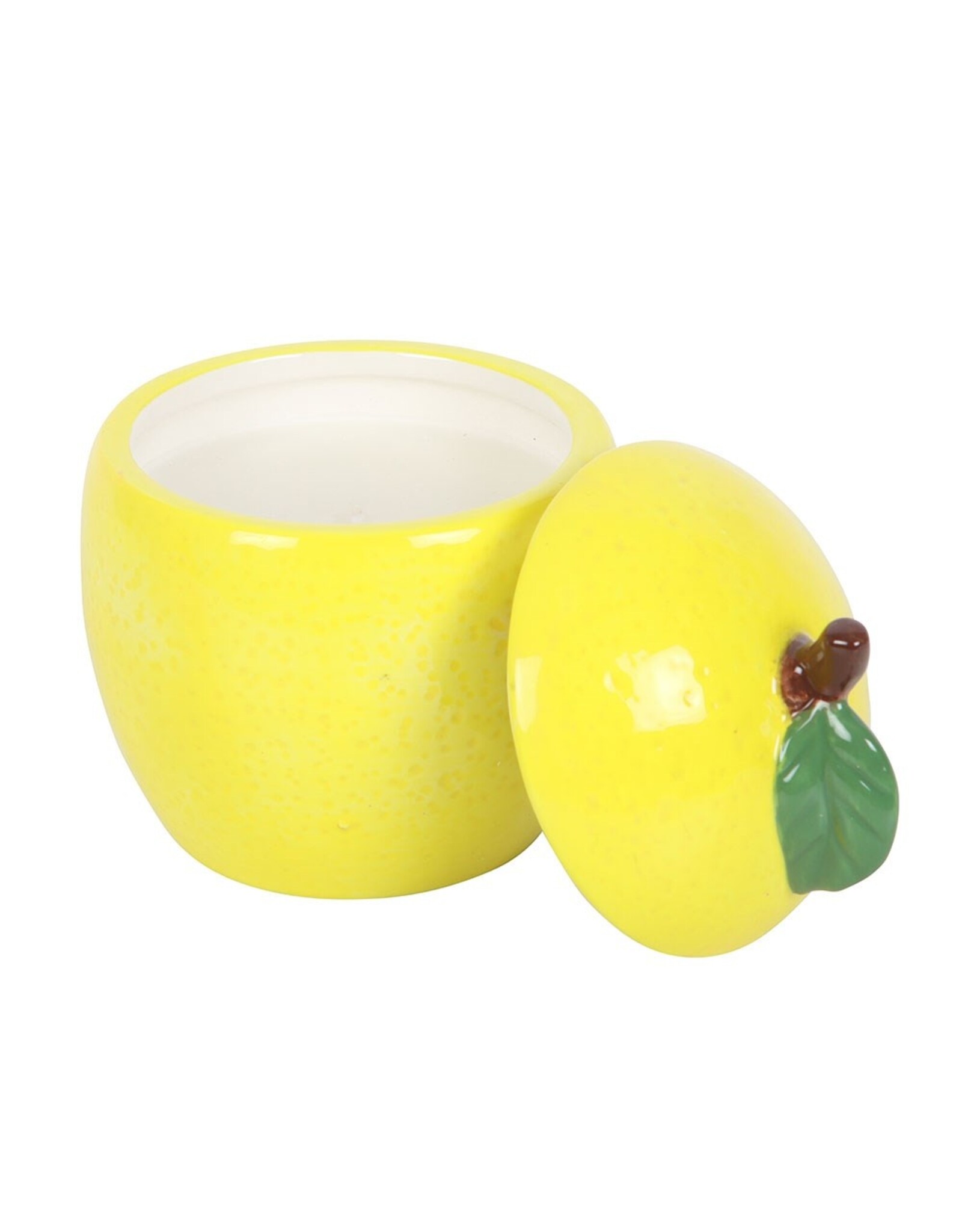 Something Different Miscellaneous - Lemon Shaped Candle Jar