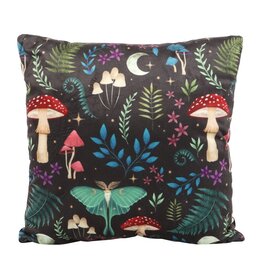 SWG Dark Forest Fluwelen Kussen met  print