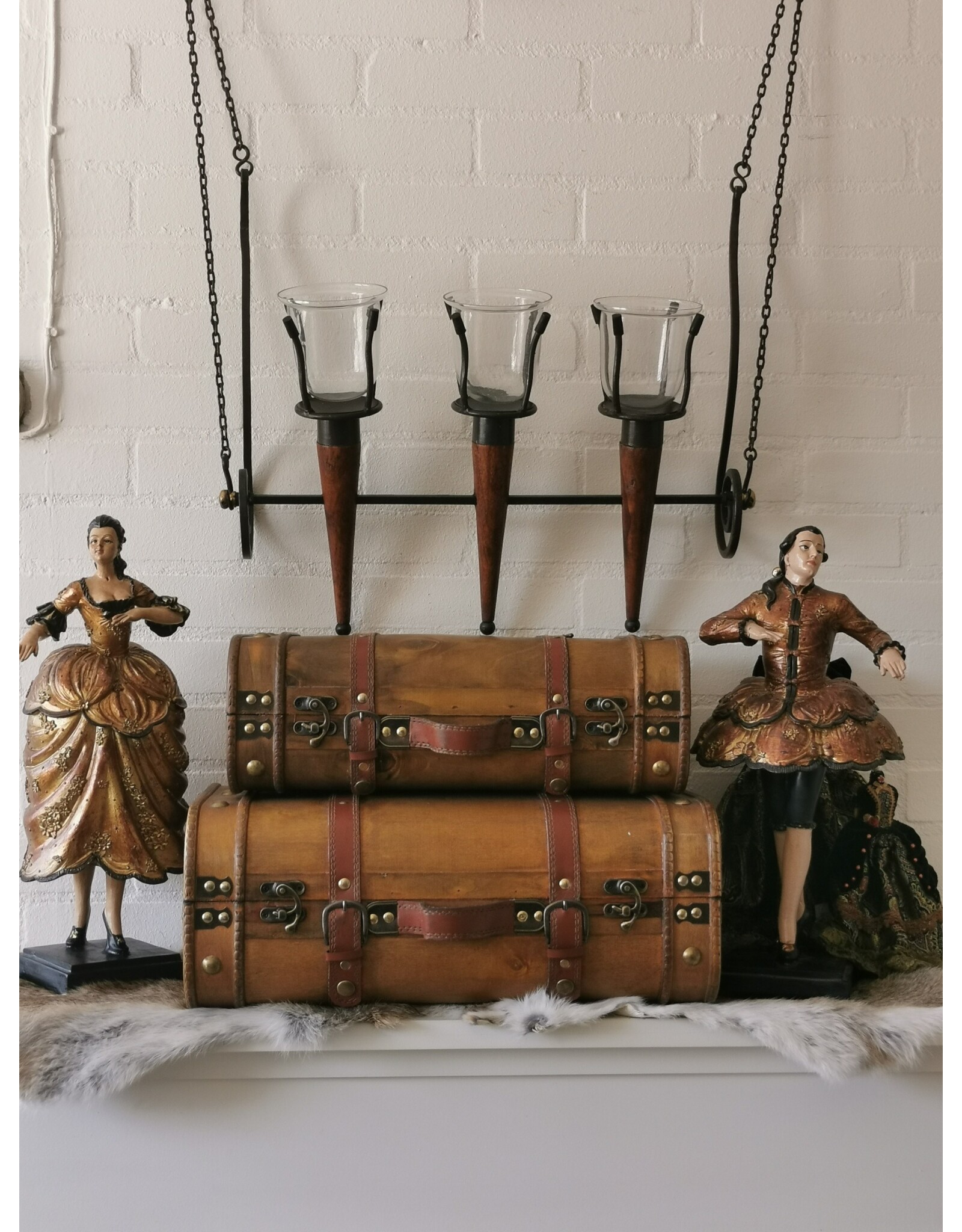 Boutique Trukado Giftware & Lifestyle - Medieval Candle Holder hanging