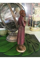 DS Giftware & Lifestyle - Aap in Kamerjas met Kop en Schotel beeldje