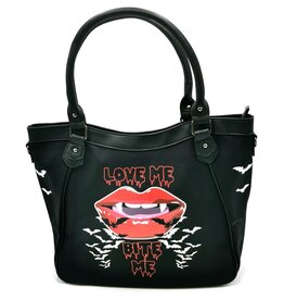Banned Banned Alternative hand bag Vimpire Lips