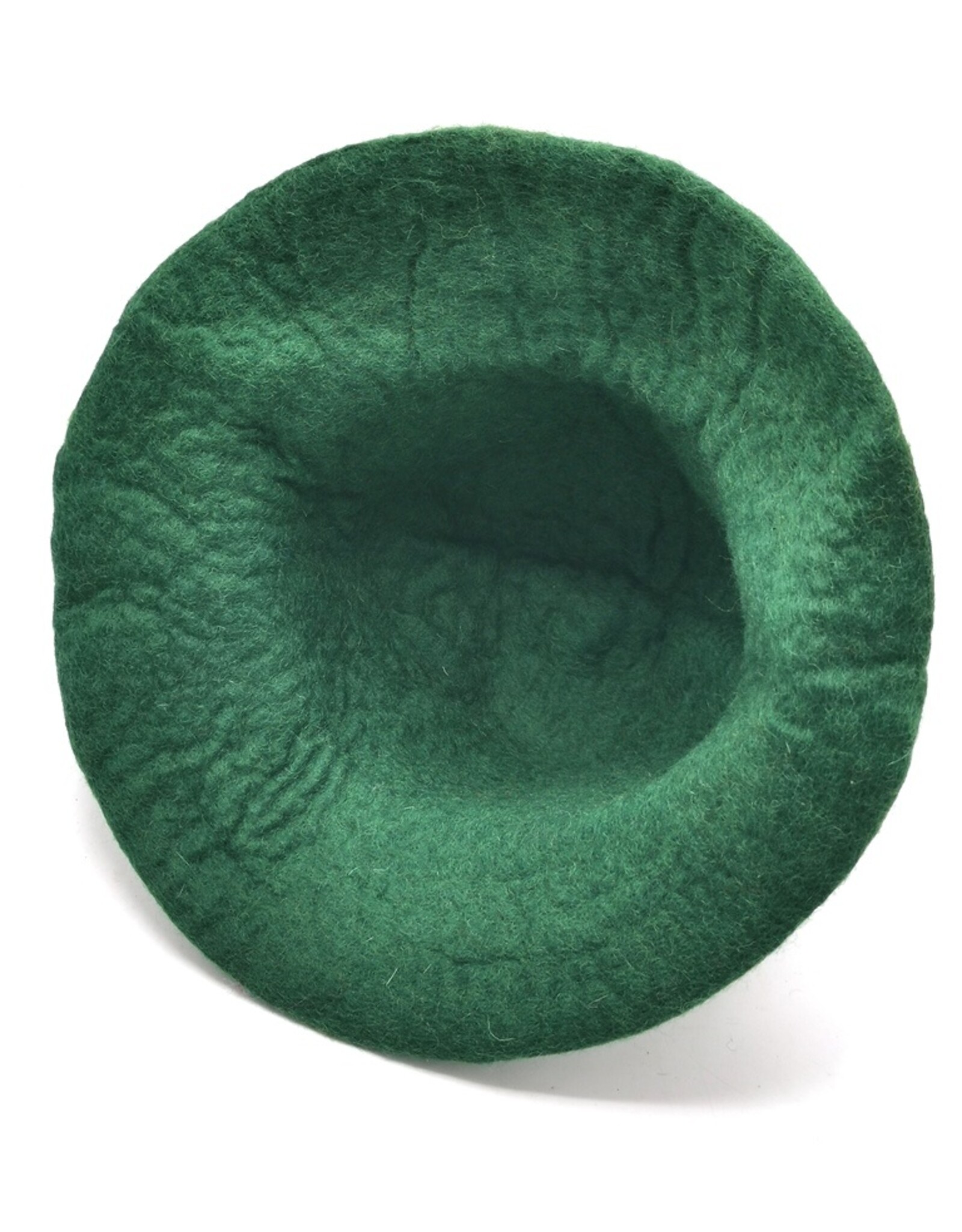 Trukado Miscellaneous - Vilten hoed - Sauna muts Paddenstoel groen-lichtgroen-rood