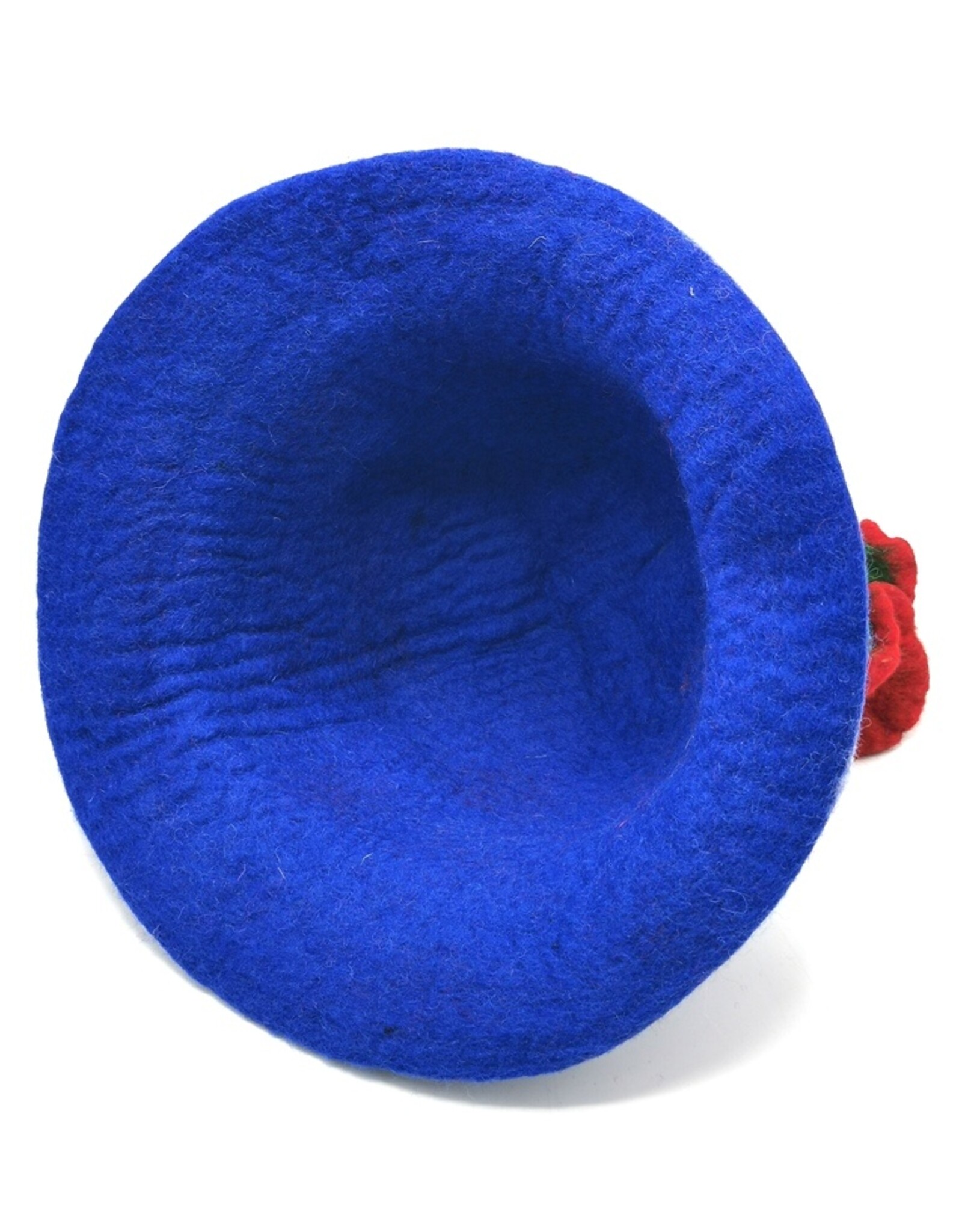 Trukado Miscellaneous - Vilten hoed - Sauna muts "Vrolijk op"  handgevilt, 100% wol