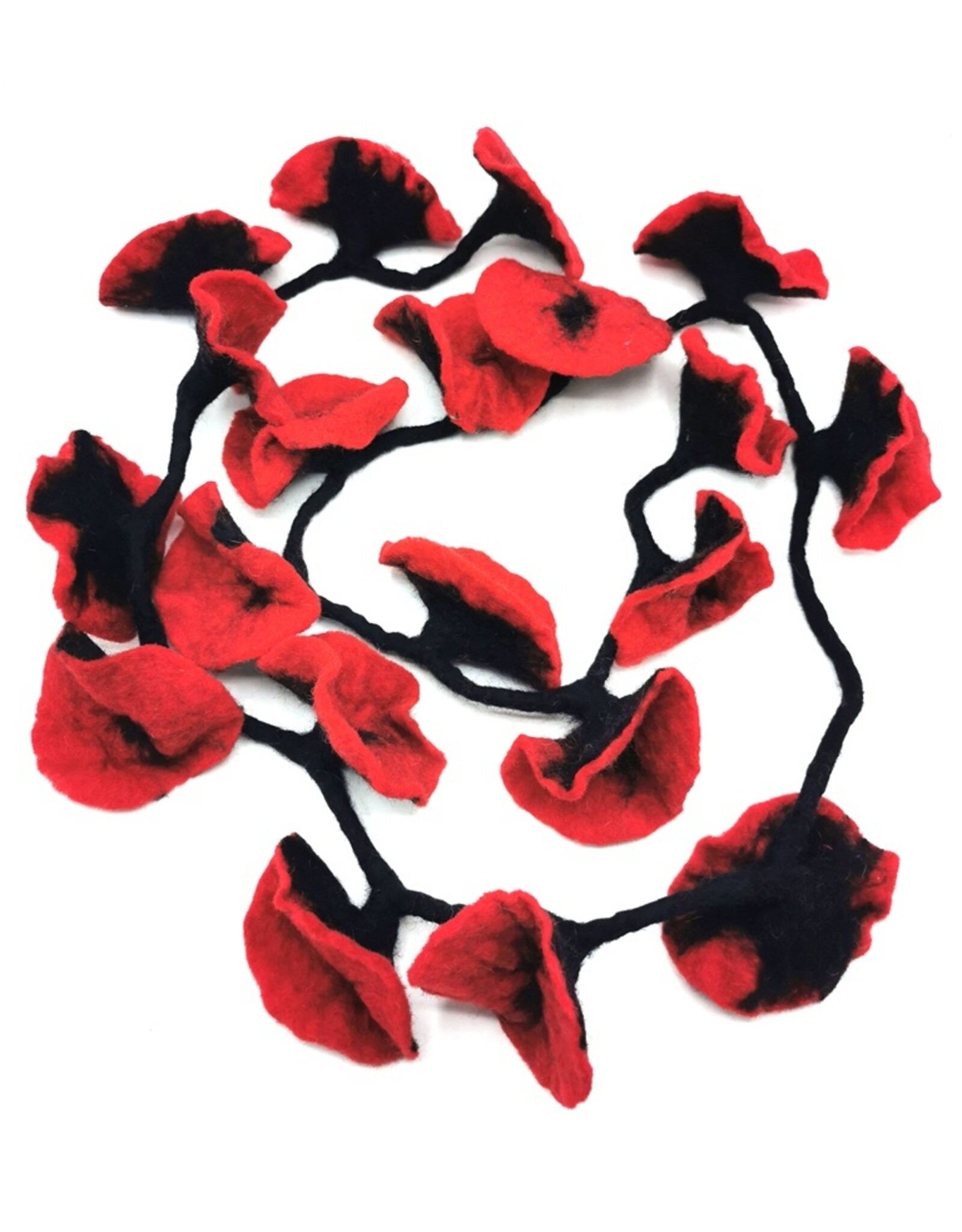 Trukado Miscellaneous - Felt Flowers Sling Carmen handmade 180cm