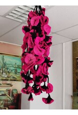 Trukado Miscellaneous -  Vilten Bloemen Slinger Flamingo, handgemaakt 180cm