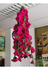Trukado Miscellaneous - Felt Flower Garland Engine Pink  approx. 180cm