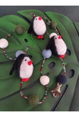 Trukado Miscellaneous - Vilten Mobiel Penguin handgemaakt, ca 100cm