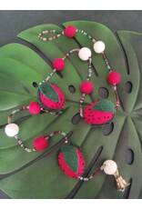 Trukado Miscellaneous - Felt Mobile Stawberry handmade, approx 100cm