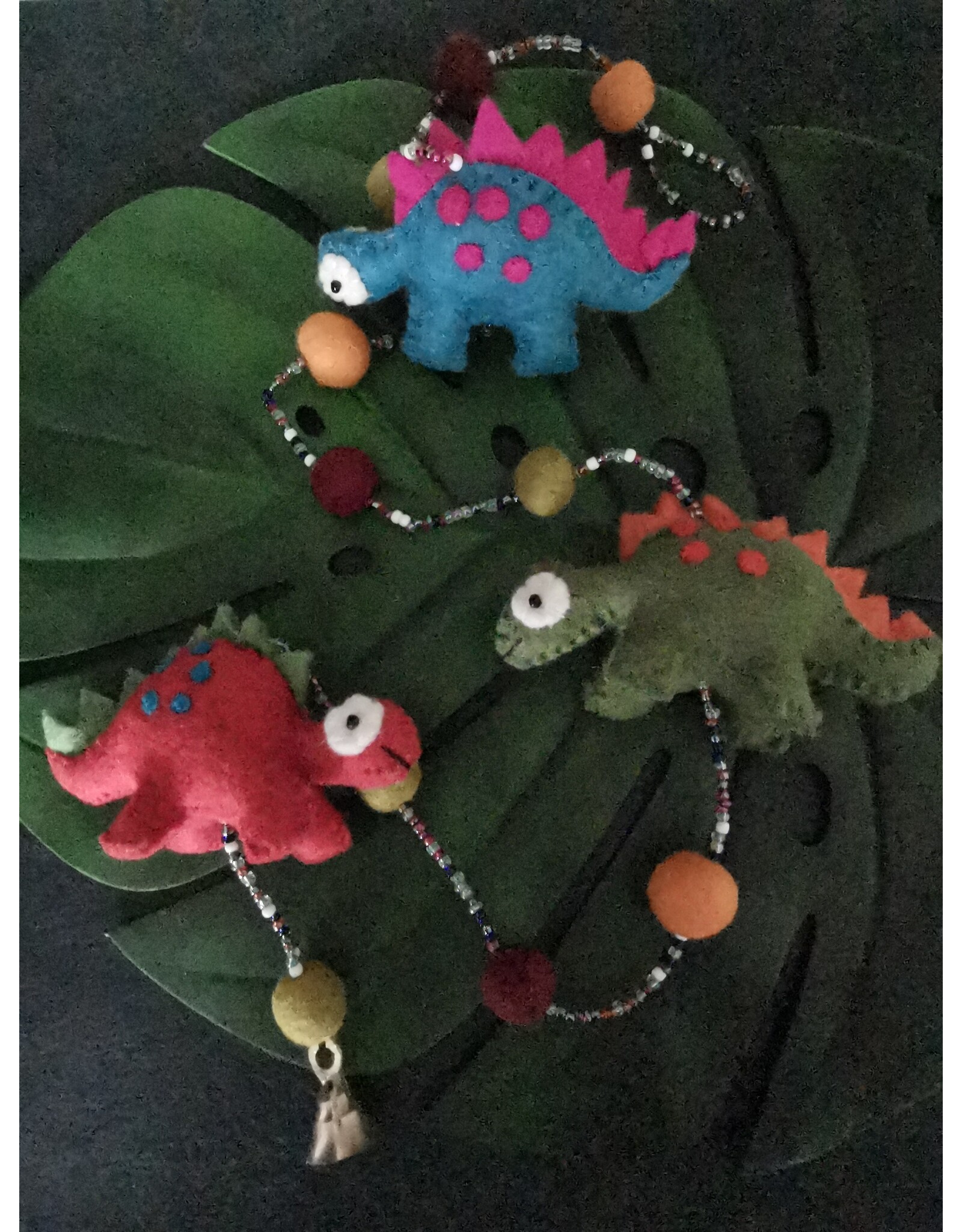 Trukado Miscellaneous - Felt Mobile Dinosaur handmade, approx 100cm