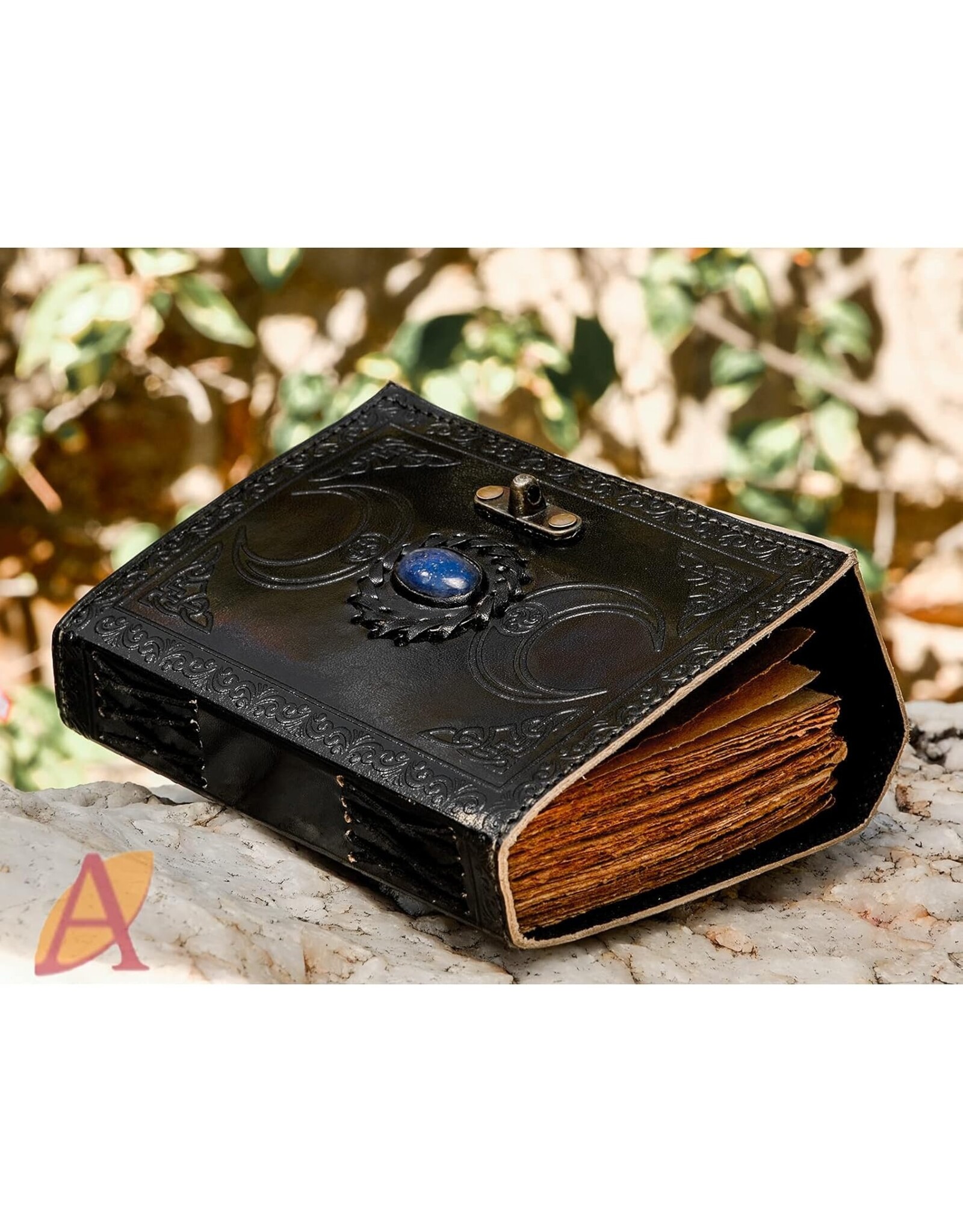 JM Handicrafts Miscellaneous - Celtic Triple Leather  Embossed Journal 18x13cm