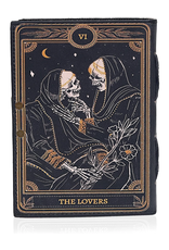 JM Handicrafts Miscellaneous - Grimoire Leather Journal The Lovers 18x13cm