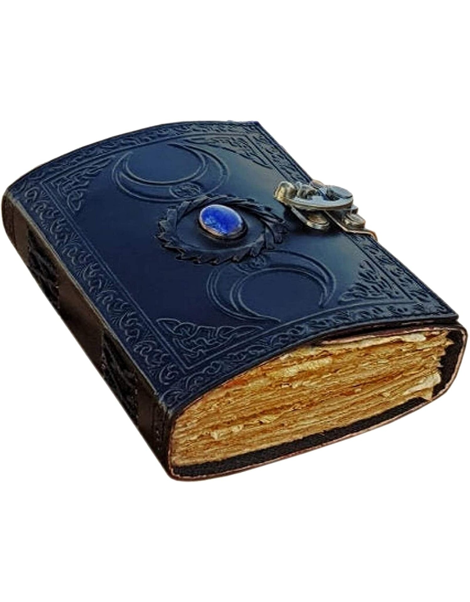 JM Handicrafts Miscellaneous - Celtic Triple Leather  Embossed Journal 18x13cm