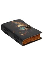 MITHD Miscellaneous - Betoverend Oog Leren Dagboek Antiek Deckle