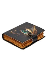 MITHD Miscellaneous - Betoverend Oog Leren Dagboek Antiek Deckle