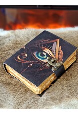 MITHD Miscellaneous - Betoverend Oog Leren Dagboek Antiek Deckle