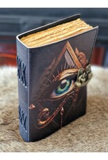 MITHD Miscellaneous - Betoverend Oog Leren Dagboek Antiek Deckle