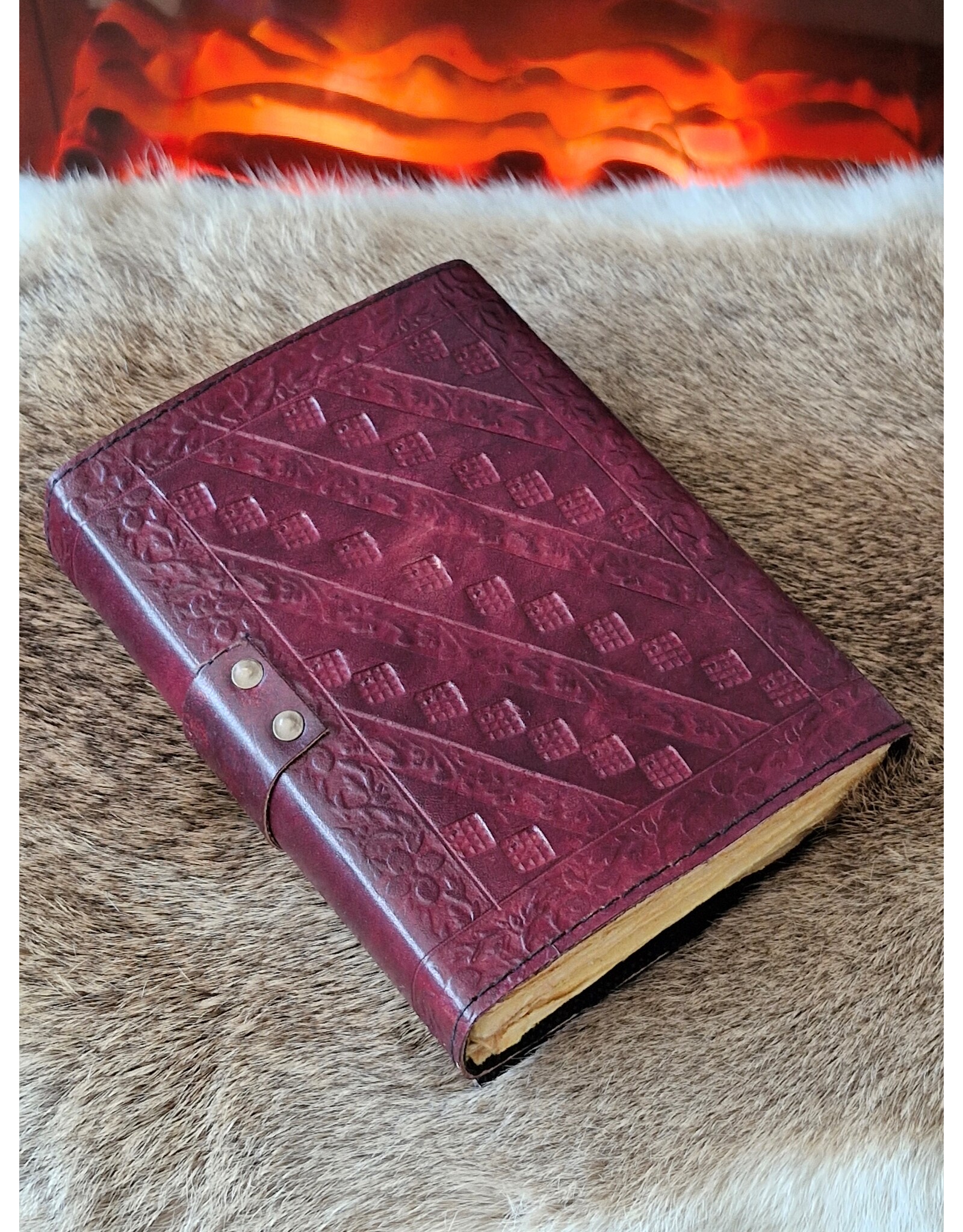 MITHD Miscellaneous -  Seven Chakras Leather Journal (noteboek)