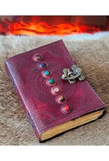 MITHD Miscellaneous -  Seven Chakras Leather Journal (noteboek)