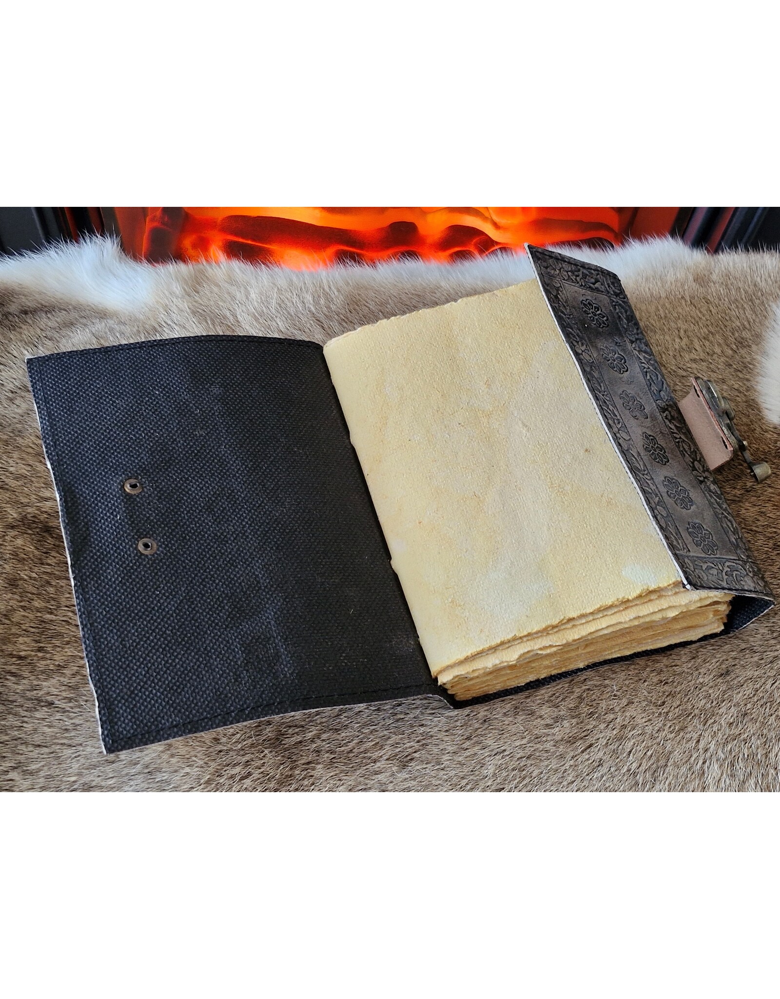 MITHD Miscellaneous - Zeven chakra's Leren Dagboek (notitieboek)