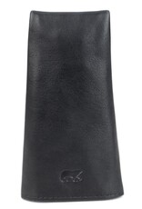 Bear Design Leren Portemonnees - Bear Design Kloksleutelhanger "Pablo" zwart