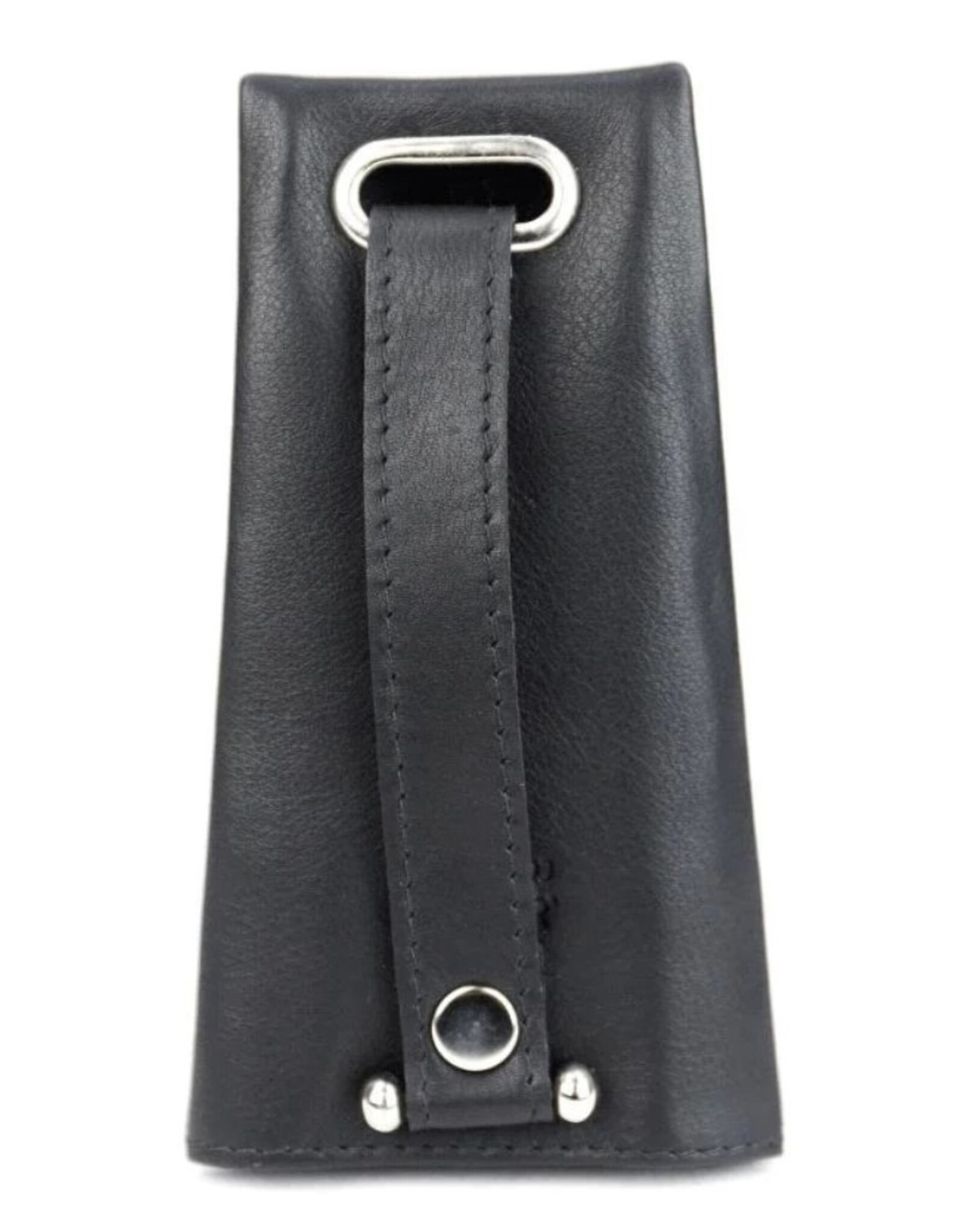 Bear Design Leren Portemonnees - Bear Design Kloksleutelhanger "Pablo" zwart