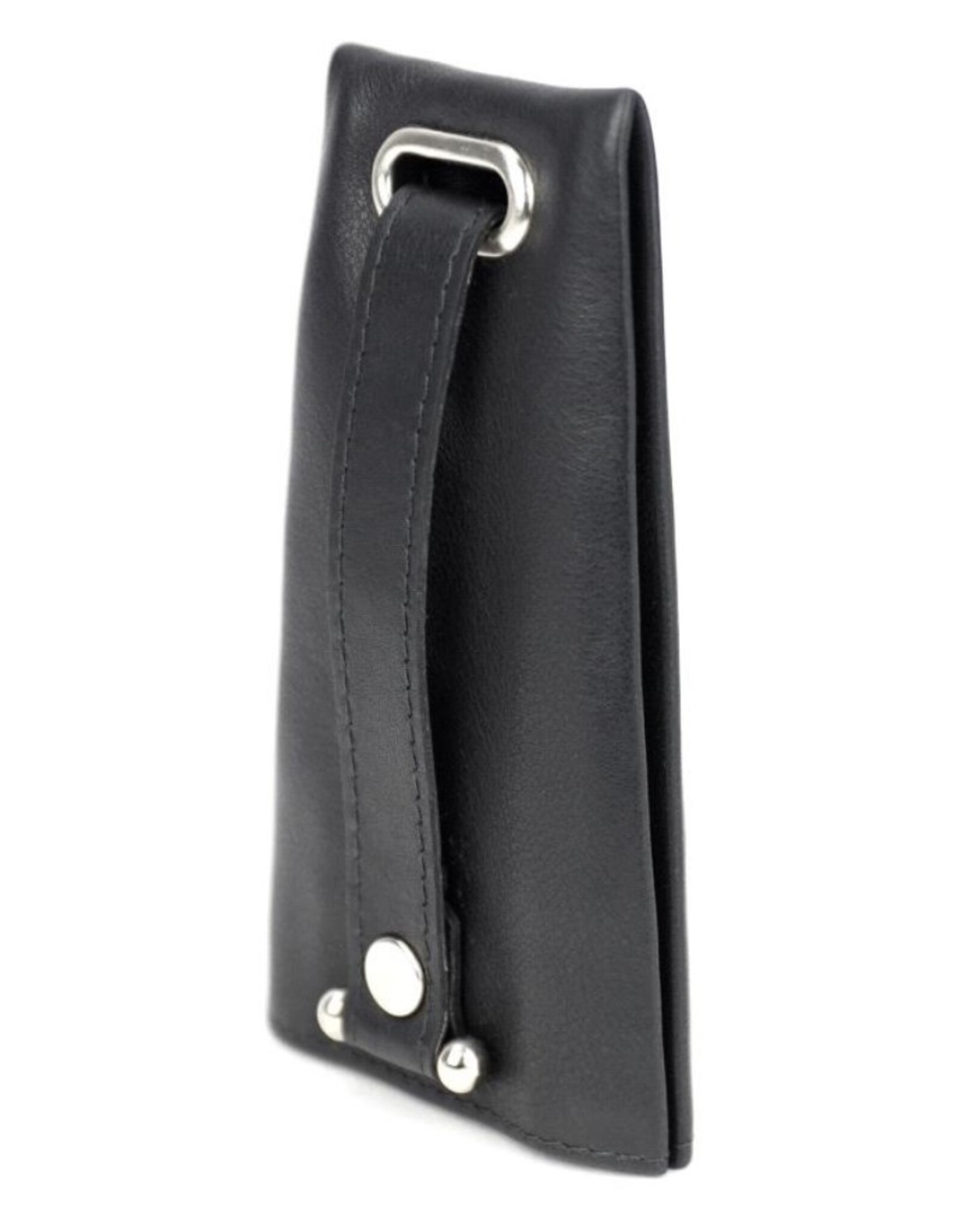 Bear Design Leather Wallets - Bear Design Key Ring  ‘Pablo’ black