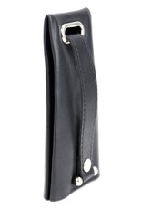 Bear Design Leren Portemonnees - Bear Design Kloksleutelhanger "Pablo" zwart